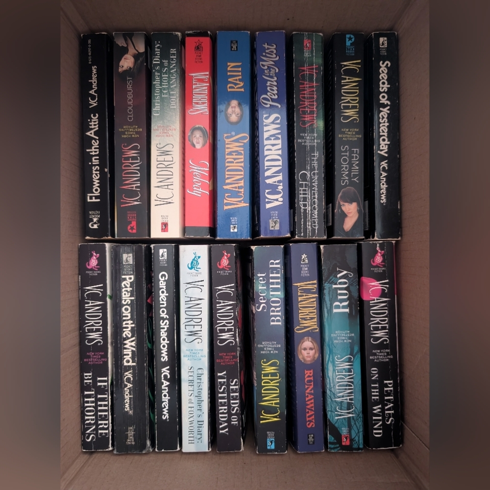VC Andrews Paperback Book Collection And Misc.
